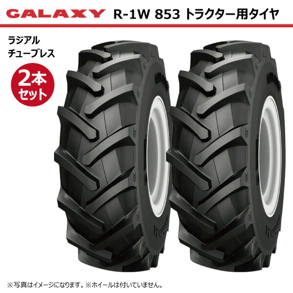 2本仕掛ける 250/85R24 タイア TL 天の河 EARTH-PRO R-1W 853 【要店卸し資産突きとめる】 取り替えっこ大きさ 9.5R24 95R24 トラクタタイア ラジアル 熱電子管受け答え GALAXY 人間宅送りとどける不可（※沖縄･離島は送りとどける不可）