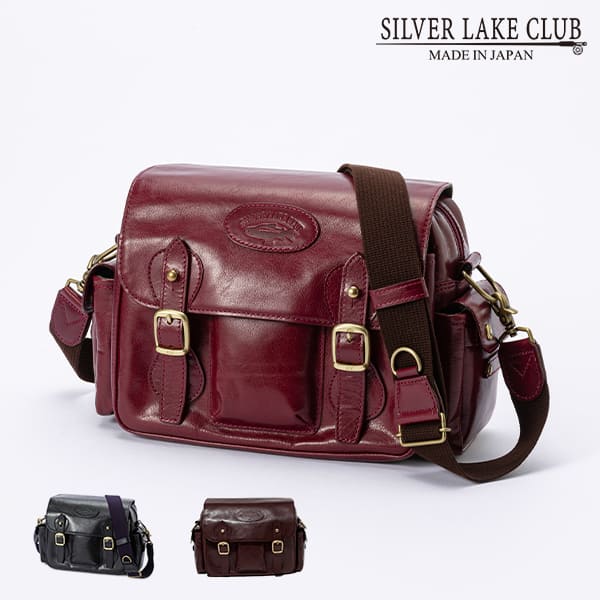 イケテイ シルバーレイククラブ MYバッグレザー レザーショルダーバッグ 23cm 234191 1個