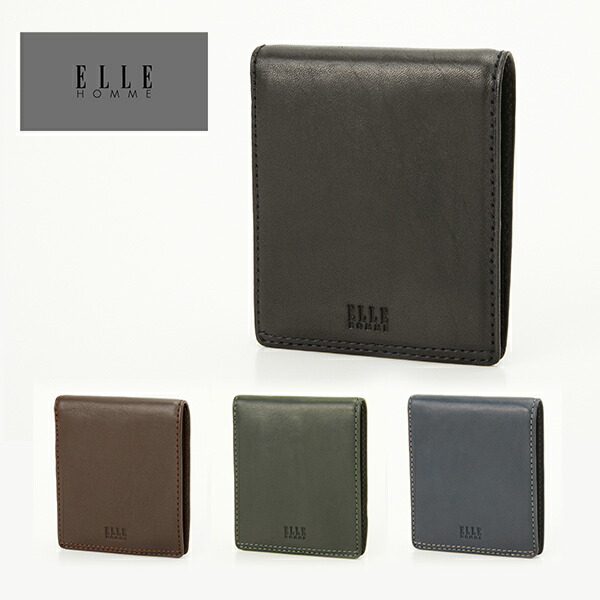 プレリー ELLE HOMME(エルオム) シープ 二つ折り財布（小銭入れ無） XP34590 1個｜産経ネットショップ