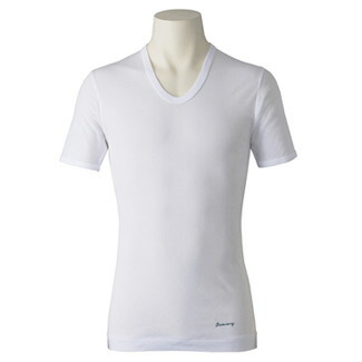 楽天市場】5枚組 アサメリー U首 半袖シャツ【アングル】下着 夏