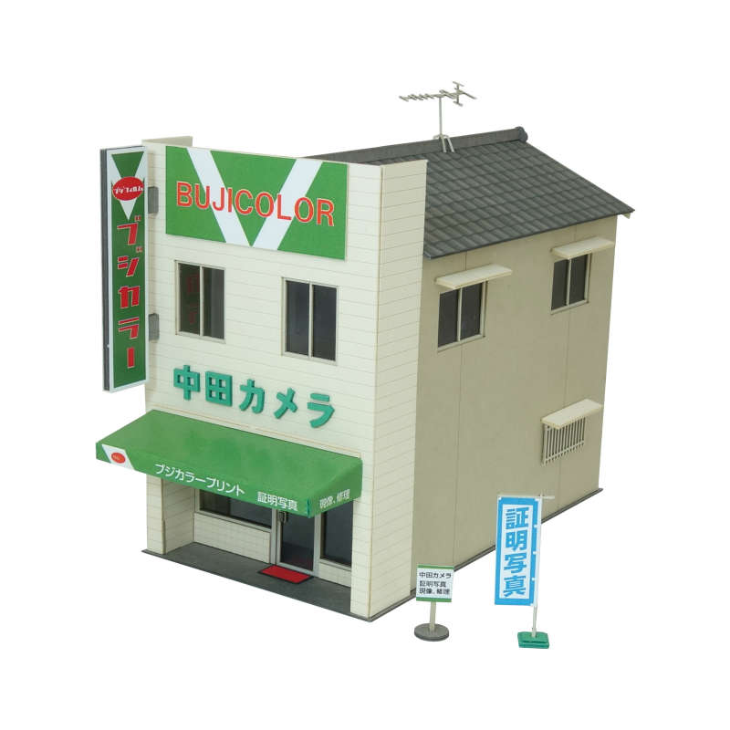 最終値下げ　ジオラマ　情景シリーズ　HOスケール 楽天市場】情景シリーズ 【街角のお店-14】 S=1/80 ◇みにちゅ
