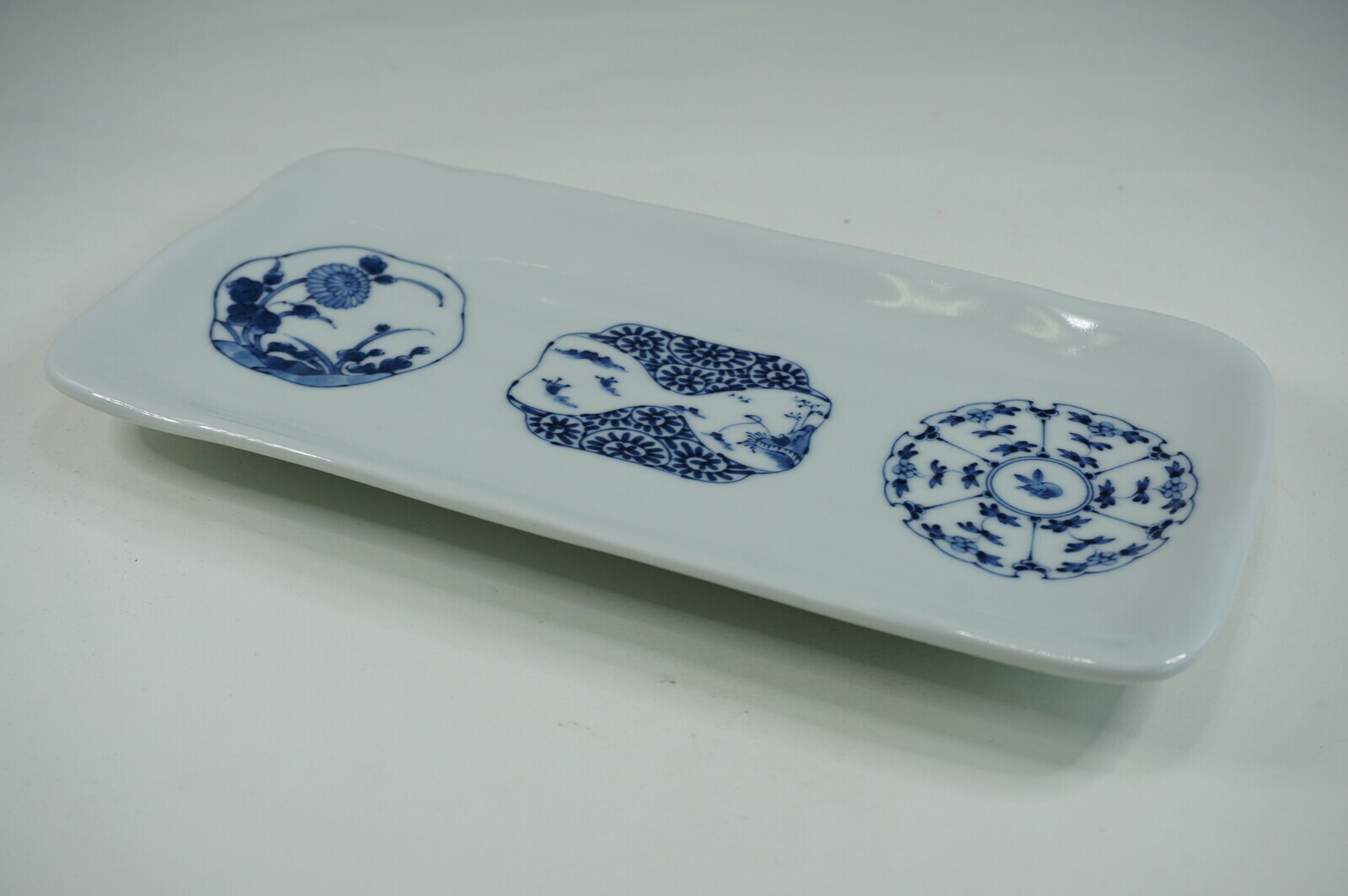 楽天市場】古伊万里百景図 角トレイ 有田焼 波佐見焼 日本製 盛台 盛付