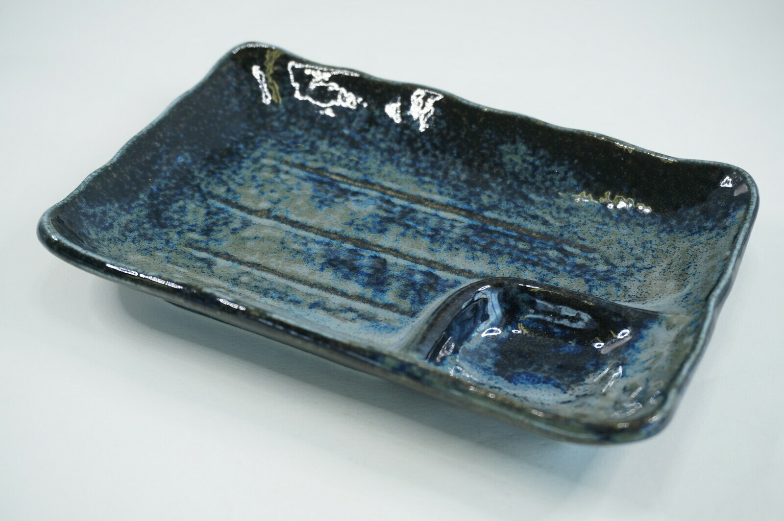 楽天市場】羽衣まな板皿 HG-100 ガラス食器 盛台 盛付皿 寿司下駄 和