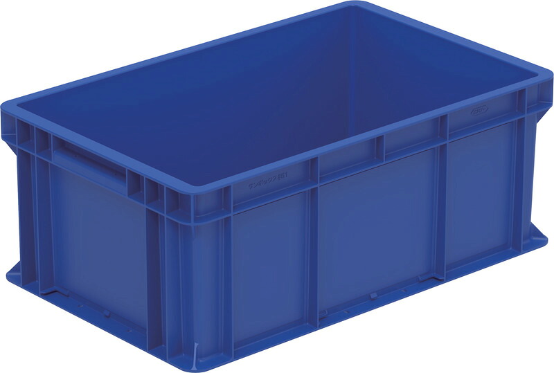 収納ボックス・収納ケース・プラスチックケース・プラスチックボックス サンボックス#51 ＜外寸＞62.8×39.8×25.0cm ＜内容量＞50.5L
