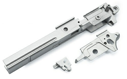 GUARDER 4.3 ミドルシャーシセット シルバー 無刻印 東京マルイ HI-CAPA4.3サイズ CAPA-61(A)