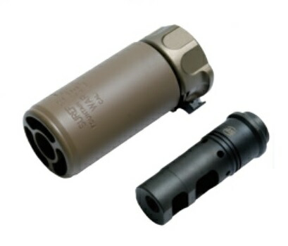 楽天市場】ANGRY GUN サイレンサー SURE FIRE SOCOM 762 & QD ハイダー