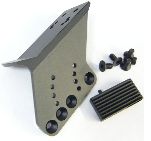 REVANCHIST Airsoft マルチマウントベース BLACK 方持ち 各社 Hi-Cap対応 ミニドット/RMR/マルイプロサイト対応 RA-10001｜サンコー ホビー