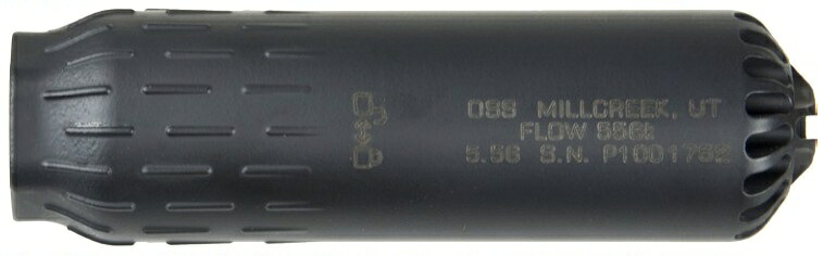 ANGRY GUN OSS FLOW 556Kタイプ QDサプレッサー セット Black14mm逆ネジ F556D-BLK｜サンコー ホビー