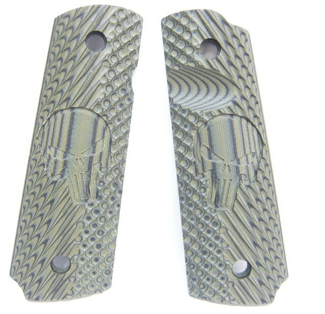 楽天市場】LOKGRIPS 1911フルサイズ用 G10製グリップ パニッシャー