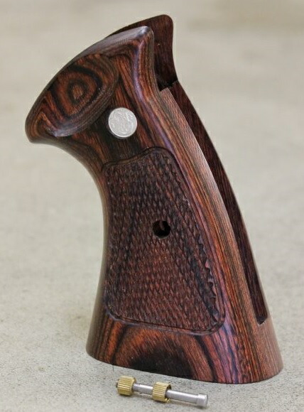 楽天市場】タナカ S&W Nフレーム スクエアバット用 木製グリップ