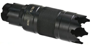 KIZUNA WORKS Delta-Tech DPMNタイプ スティール フラッシュハイダー14mm 逆ネジ/24mm 正ネジ対応 各社AK用　 KW-O0004｜サンコー ホビー