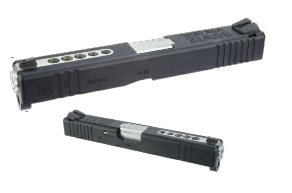 DETONATOR ドレスアップパーツ BTC　Hybrid　2020Ver.　 Black 東京マルイGLOCK17/22用 アルミCNC SL-G1716BK