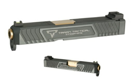BOMBER AIRSOFT BAC ドレスアップパーツ　TTI Glock26 Side Polish BLACK　東京マルイ　Glock26 Gen.3 GBB用 BM-SL-T26-BK｜サンコー ホビー
