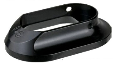 Bomber Airsoft BAC マグウエル Black HUGH INFINITY Primeアルミグリップ用 東京マルイ Hi-CAPAシリーズ用 アルミCNC BM-MW-HUGH-BK