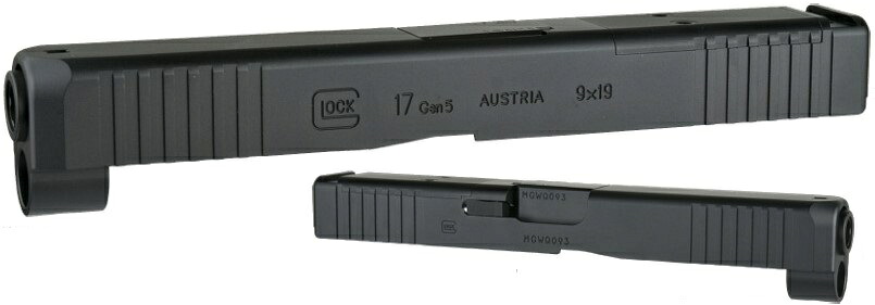 DETONATOR ドレスアップパーツ Glock17 MOS Black 東京マルイGLOCK17Gen.5用 CNC SL-G1723BK｜サンコー ホビー