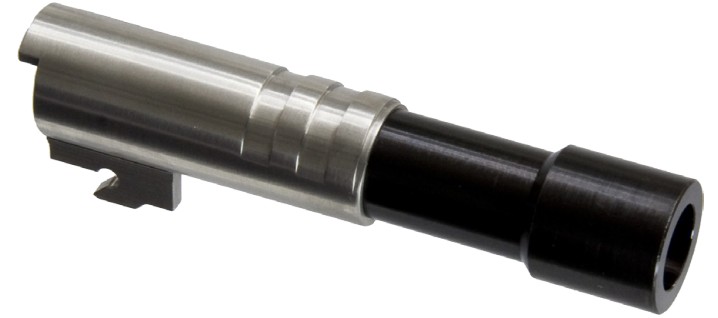 NB 千束の銃　テーパードアウターバレル＆チャンバーセット CNC Fe製 東京マルイ DETONICS.45　GBB用
