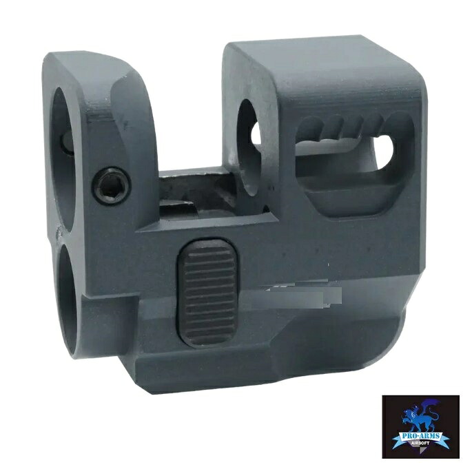 PRO-ARMS コンペンセイター Killer Innovation 14ｍｍ逆ねじ アルミ Gray UMAREX/VFC Glock17 Gen.4/Gen.5用