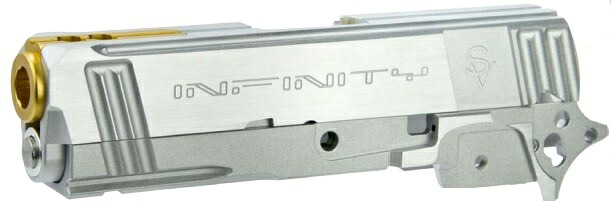 Bomber Airsoft BAC INFINITY Hybrid Silver ドレスアップパーツ 東京マルイ Hi-Capa用 BM-HC-INF-SV｜サンコー ホビー
