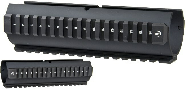 WII TECH BT-21343 B&T 3xNARタイプ 20mm レールハンドガード UMAREX VFC MP5SD GBB 対応 04650