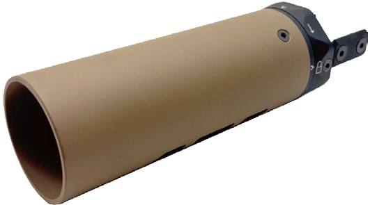 ANGRY GUN MODTAC 6.5インチカーボンサプレッサーシールドTypeB U-RAC Ceracote FDEタイプ APFG MCX RATTLER LT用 MRAC-6.5FDE-B