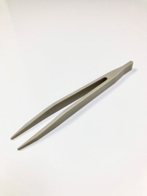プラスチック ピンセット PEEK樹脂 製(切削加工品)