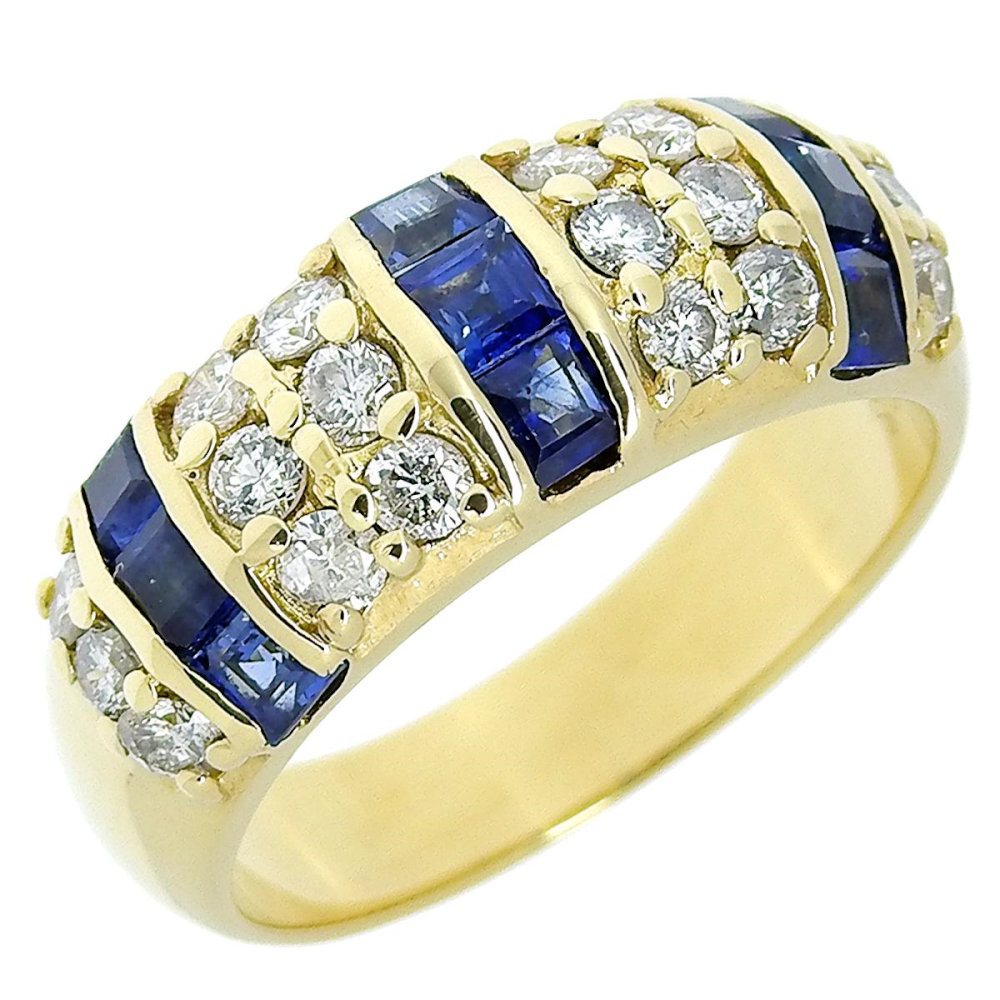 楽天市場】非加熱ブルーサファイア 3.36ct リング 11号 PT900/K18