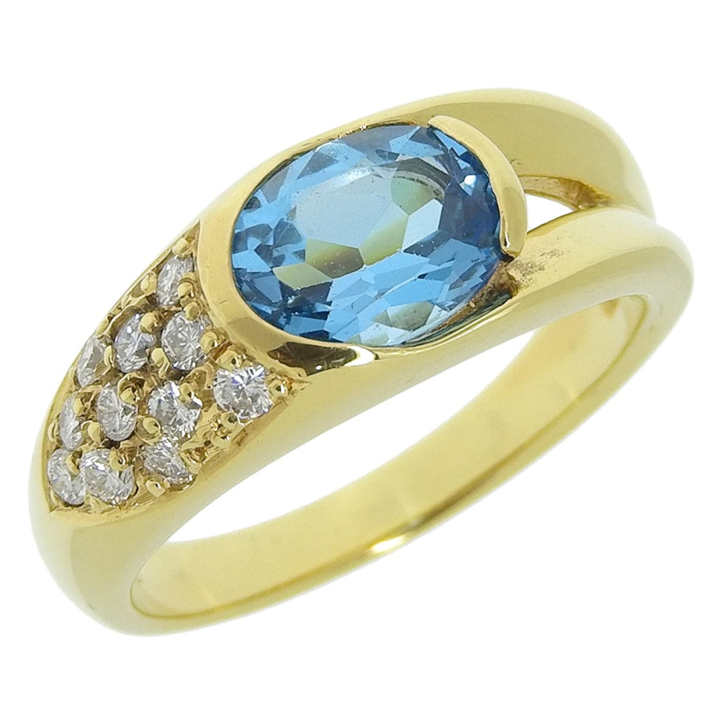 新作 未使用品 pt900 大粒ブルートパーズ ダイヤモンド リング Pt900大粒 天然 ブルートパーズリング12.65ctダイヤモンド入り