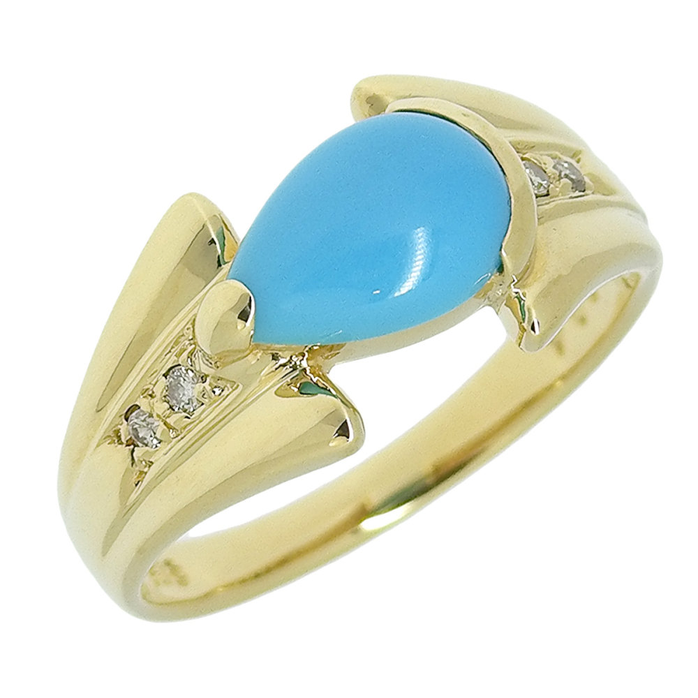 楽天市場】ターコイズ トルコ石 12mm リング11.5号 PT900 プラチナ