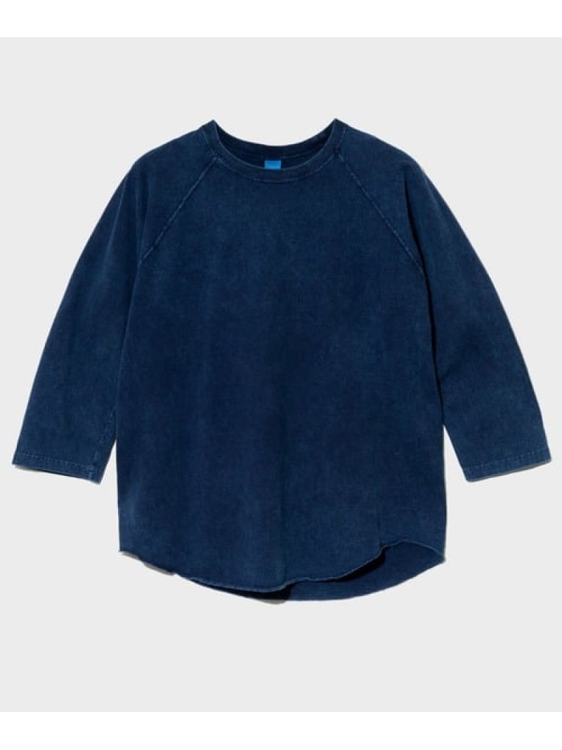 GOOD ON/グッドオン BASEBALL TEE INDIGO SHAVE (MENS) Good On ゴースローキャラバン トップス カットソー・Tシャツ【送料無料】[ Fashion]