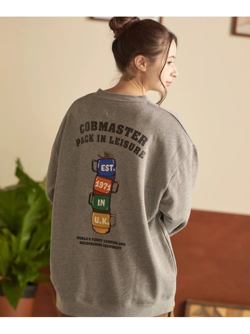 【SALE／30%OFF】COBMASTER/コブマスター 刺繍/プリント スウェット《MUG》(MENS) COBMASTER ゴースローキャラバン トップス スウェット・トレーナー グリーン ブラック グレー【RBA_E】【送料無料】[ Fashion]