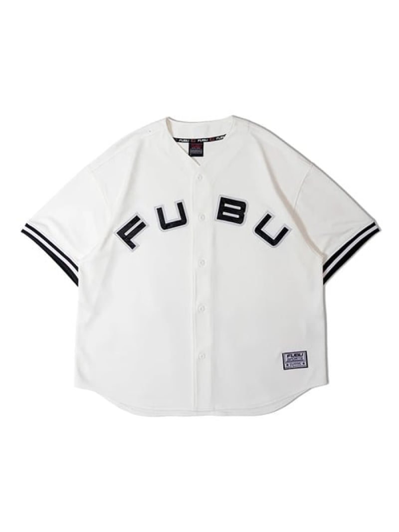 楽天市場】FUBU フブ フーブ ストライプ ベースボールシャツ
