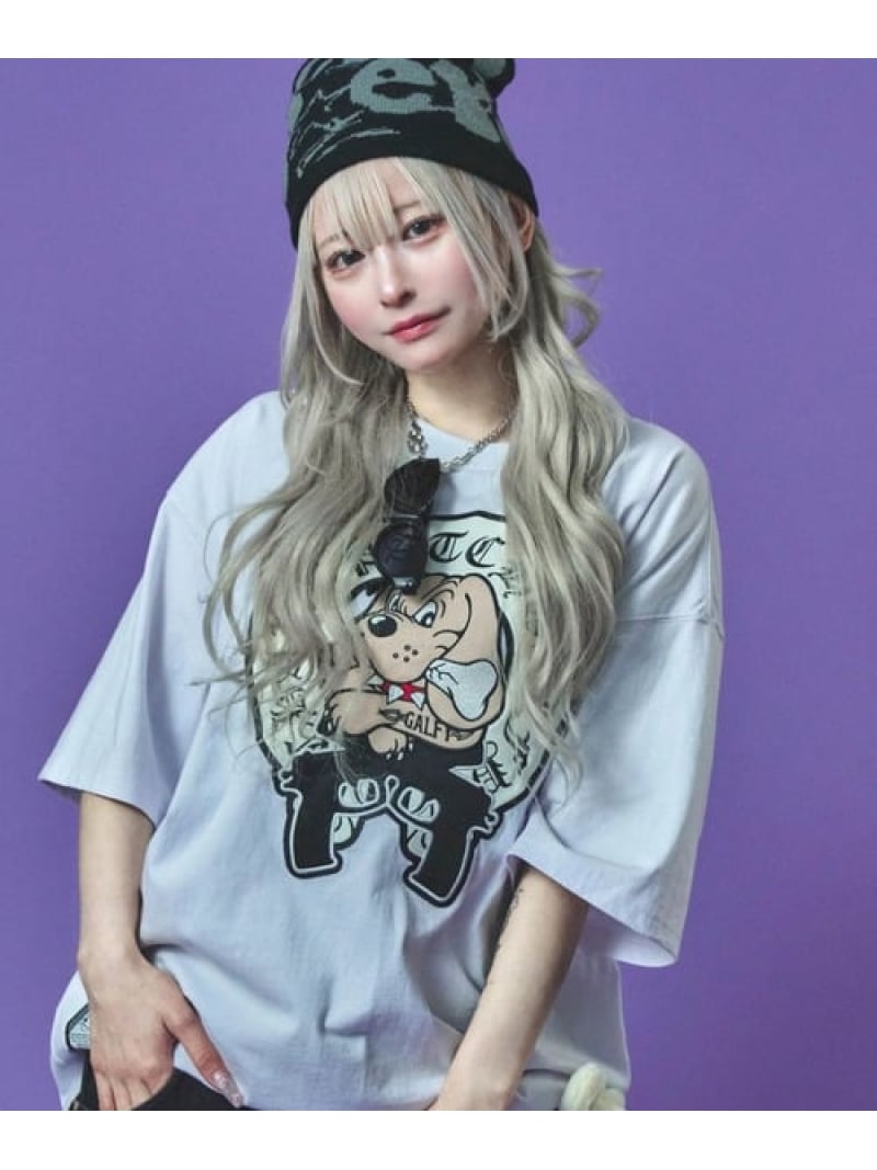 GALFY/ガルフィー チャカパッチTシャツ2 SS(MENS) SELECT BRANDS ジャックローズ トップス カットソー・Tシャツ ブラック ブルー ホワイト【送料無料】[ Fashion]