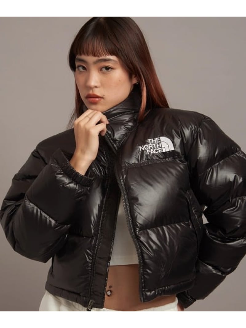 THE NORTH FACE WHITE LABEL/ザノースフェイスホワイトレーベル NUPTSE SHORT JACKET(WOMENS) SELECT BRANDS ジャックローズ ジャケット・アウター ダウンジャケット・ダウンベスト ピンク ブラック【送料無料】[ Fashion]