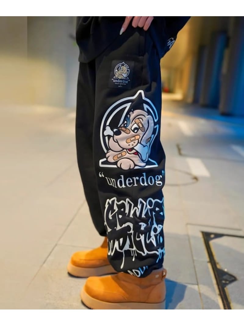【GALFY×GALLIS ADDICTION】安定の別注スウェットパンツ(MENS) GALLIS ADDICTION ジャックローズ パンツ その他のパンツ ブラック【送料無料】[ Fashion]