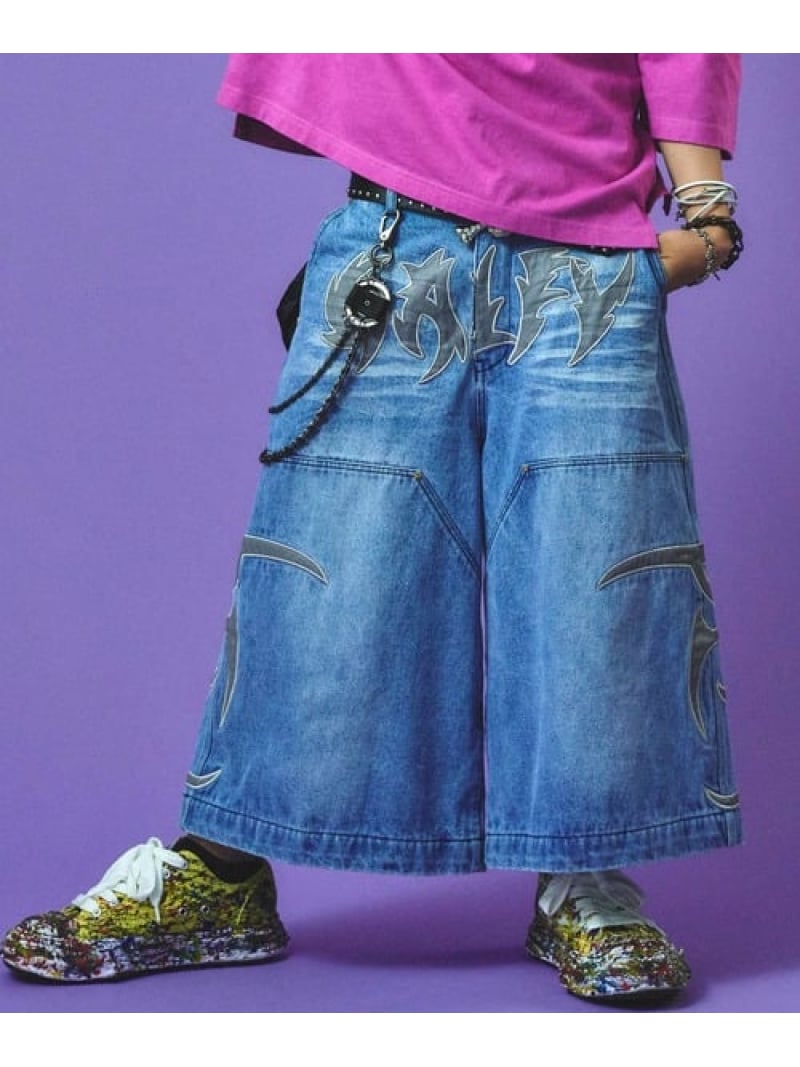【SALE／20%OFF】GALFY/ガルフィー 部族長デカ短パン(MENS) SELECT BRANDS ジャックローズ パンツ その他のパンツ ブルー【RBA_E】【送料無料】[ Fashion]