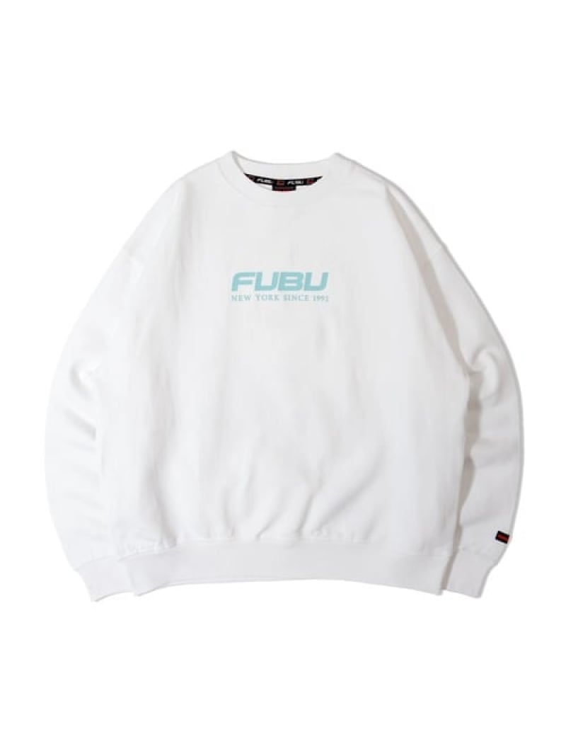 FUBU/フブ OG Logo Crew Sweat(MENS) SELECT BRANDS ジャックローズ トップス スウェット・トレーナー ブラック ホワイト ブルー【送料無料】[ Fashion]