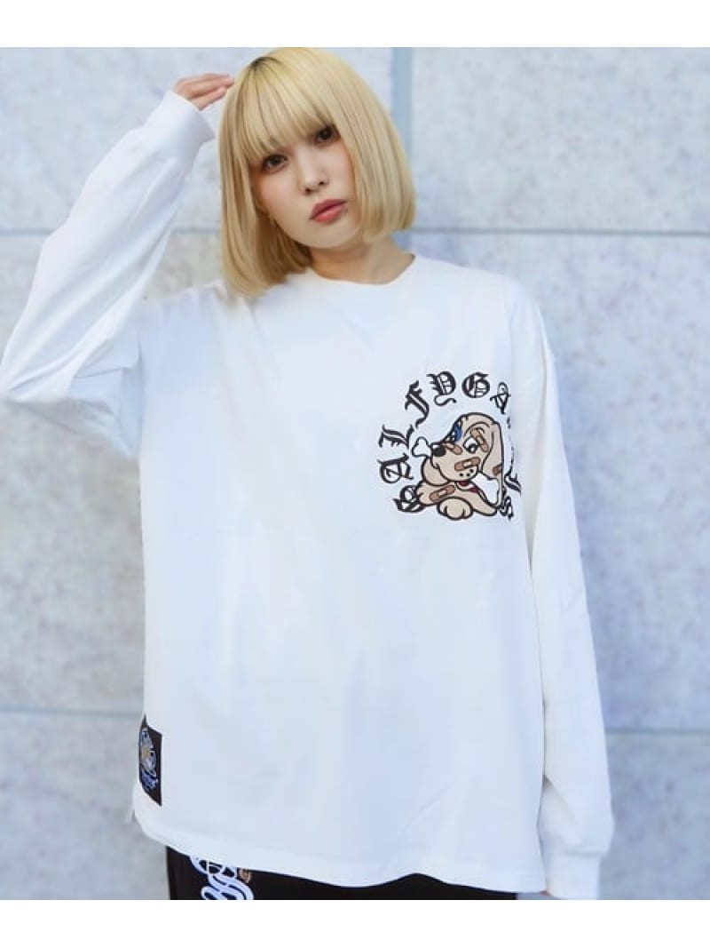【GALFY×GALLIS ADDICTION】安心のサークルロゴロンTee(MENS) GALLIS ADDICTION ジャックローズ トップス カットソー・Tシャツ ブラック ホワイト【送料無料】[ Fashion] 8,276円