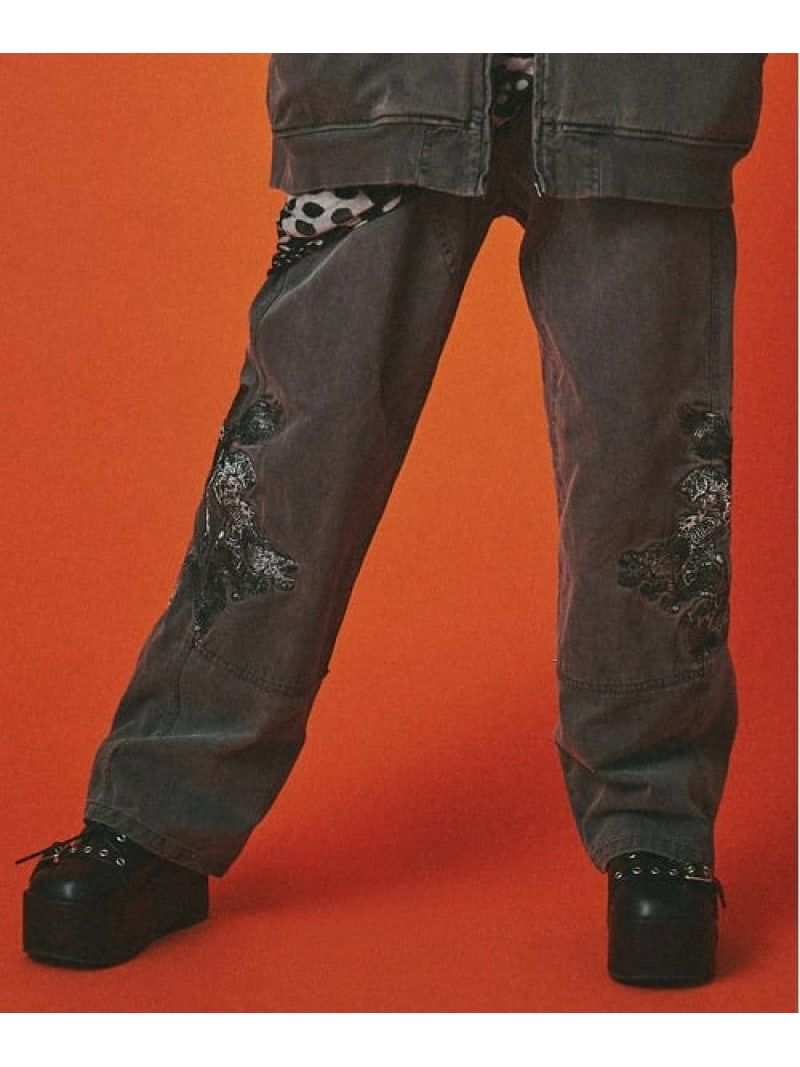 【SALE／30%OFF】GALFY/ガルフィー 漢ダブルニー *セットアップ対応 (MENS) SELECT BRANDS ジャックローズ パンツ その他のパンツ ブラック ピンク ベージュ【RBA_E】【送料無料】[ Fashion]