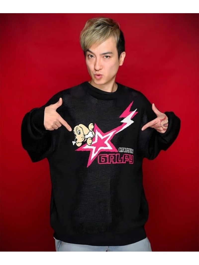 【SALE／20%OFF】GALFY/ガルフィー 星のガルフィー (MENS) SELECT BRANDS ジャックローズ トップス パーカー・フーディー ブラック ピンク【RBA_E】【送料無料】[ Fashion]｜SANKO BAZAAR