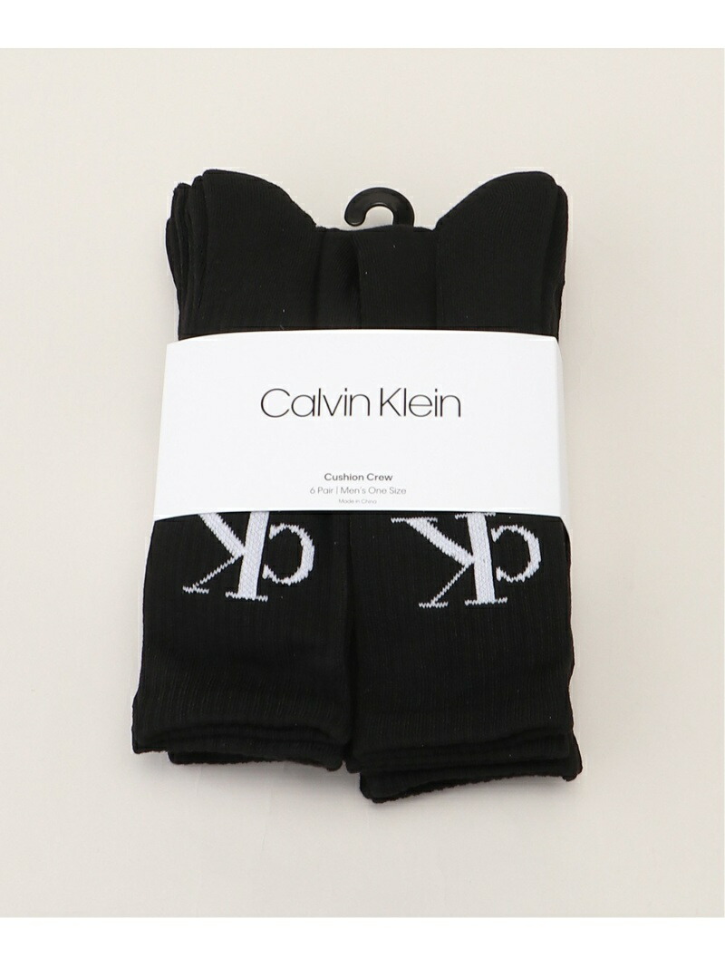 M Calvin Klein ファッショングッズ Socks カルバンクライン 6pk ジャックローズ