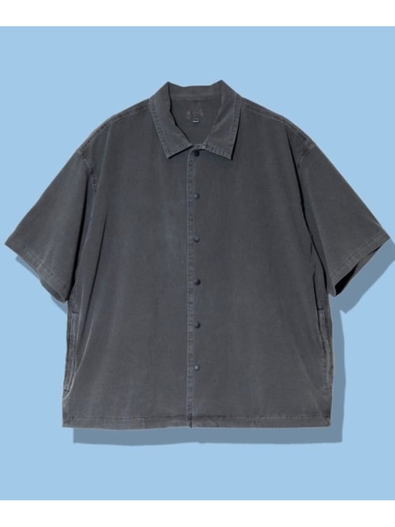 【SALE／10%OFF】AOZORA DOTS JQピグメント染めSSコーチJK (MENS) AOZORA ゴースローキャラバン ジャケット・アウター ブルゾン・ジャンパー ブラック グリーン【RBA_E】【送料無料】[ Fashion]