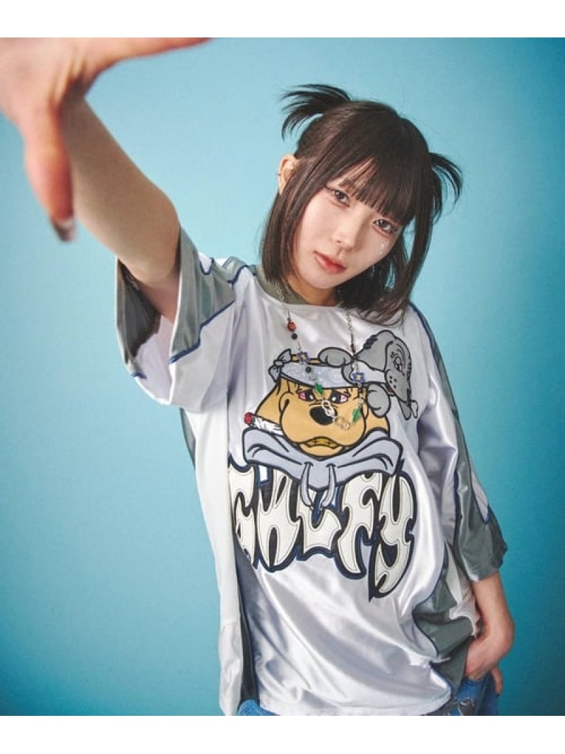 GALFY/ガルフィー 闇に争いしサイバーTee SS(MENS) SELECT BRANDS ジャックローズ トップス カットソー・Tシャツ ホワイト ブラック シルバー【送料無料】[ Fashion]