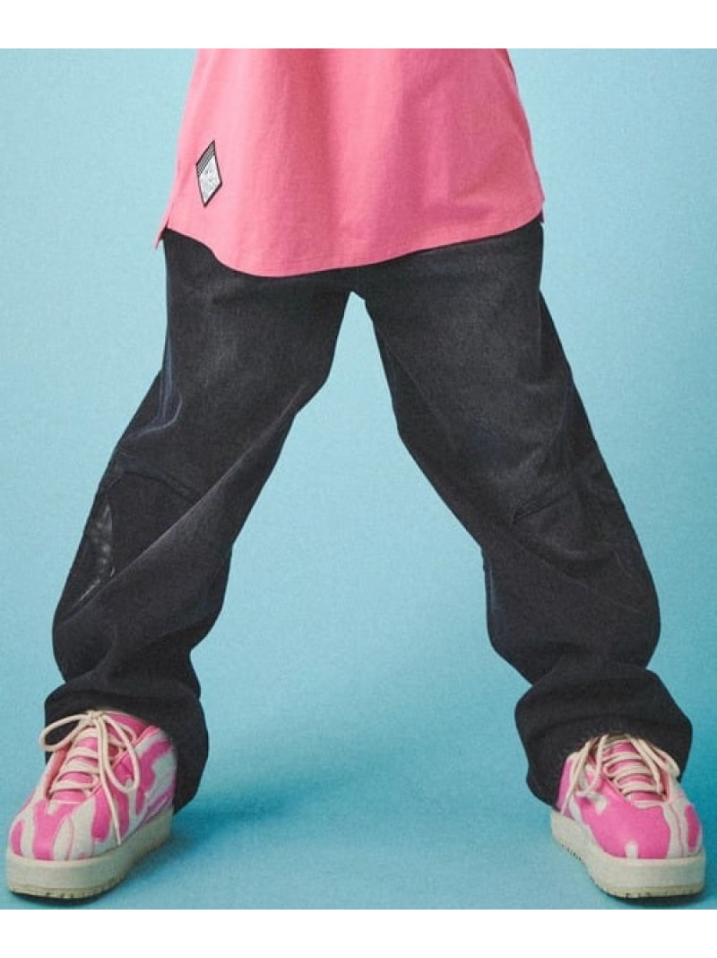 【SALE／20%OFF】GALFY/ガルフィー 部族長デニム(MENS) SELECT BRANDS ジャックローズ パンツ その他のパンツ ブラック ブルー【RBA_E】【送料無料】[ Fashion]