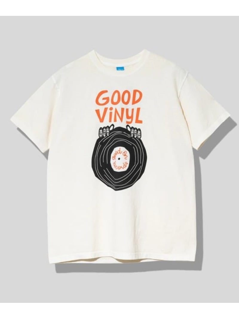 GOOD ON/グッドオン GOOD VINYL S/S TEE (MENS) Good On ゴースローキャラバン トップス カットソー・Tシャツ ベージュ【送料無料】[ Fashion]