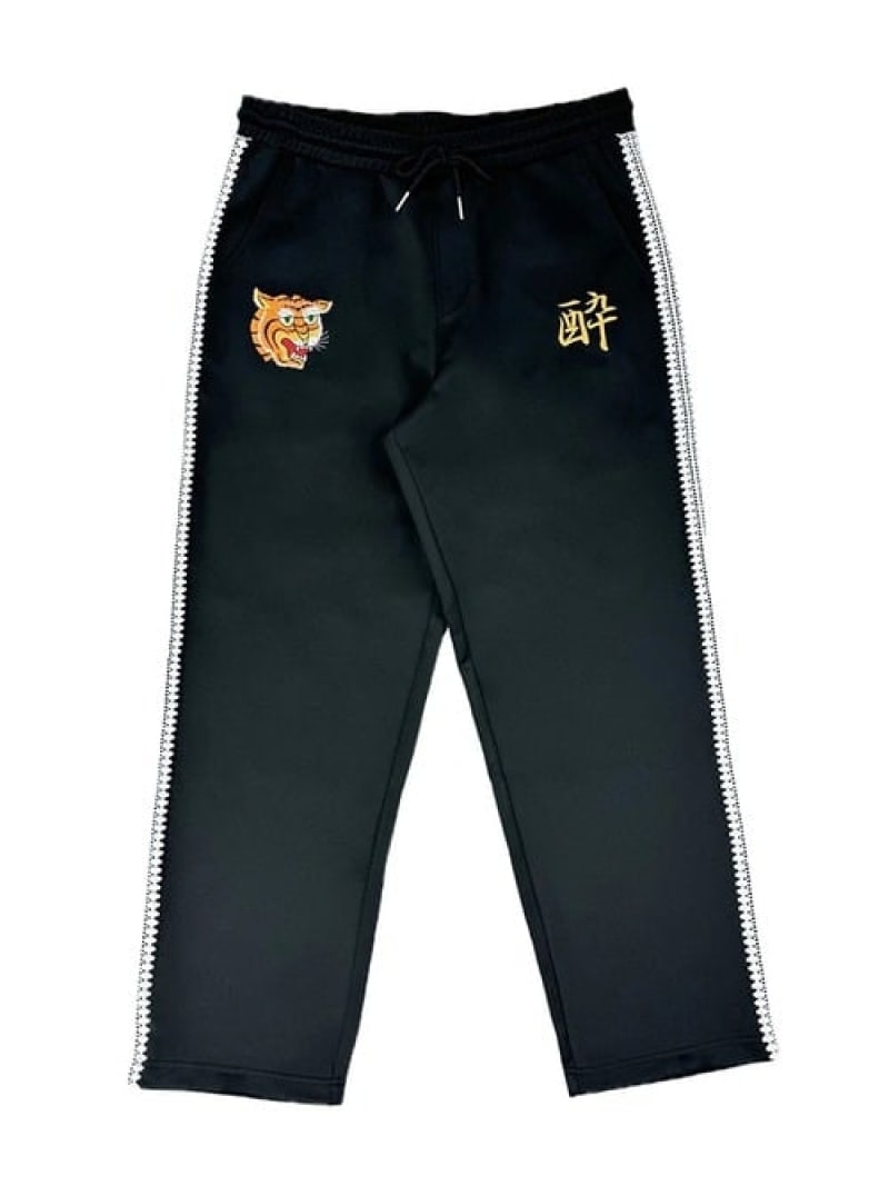 YOIDORE/酔いどれ 酒ほれ込む家 ジャージパンツ(MENS) SELECT BRANDS 手玉サクラ色 ズボン下 余分の物のズボン下 黒いこと【貨物輸送無料】[ Fashion]
