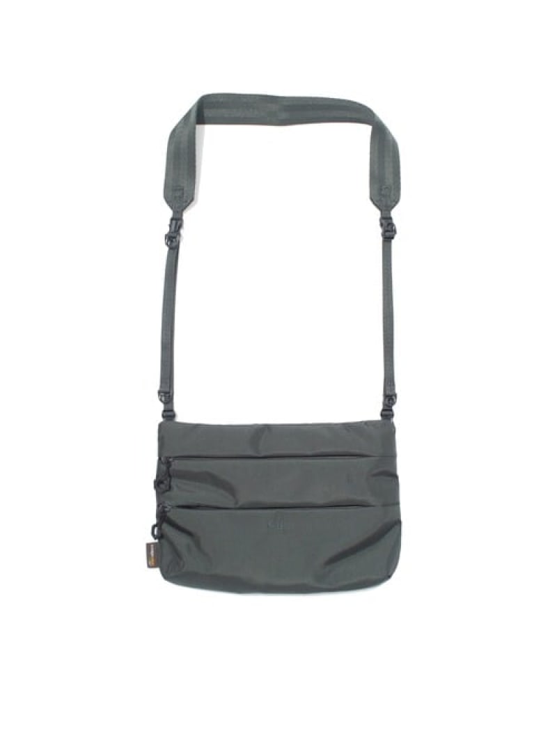 F/CE./エフシーイー 420 re/cor SACOCHE 1L GSC GOODS & SHOES SELECT ゴースローキャラバン バッグ ショルダーバッグ ブラック グレー【送料無料】[ Fashion] 9,240円