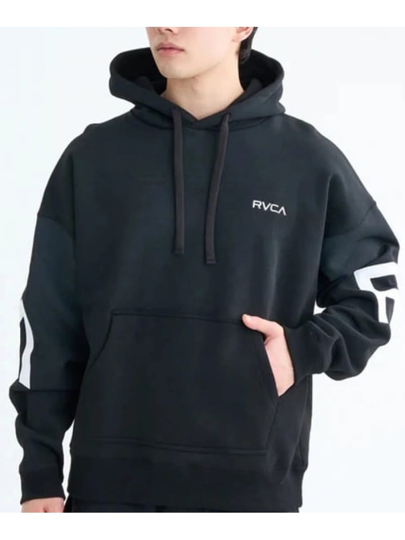 【SALE／20%OFF】RVCA/ルーカ BACK SIDE ARCH RVCA HD パーカー(MENS) SELECT BRANDS ジャックローズ トップス スウェット・トレーナー カーキグリーン ブラック【RBA_E】【送料無料】[ Fashion]