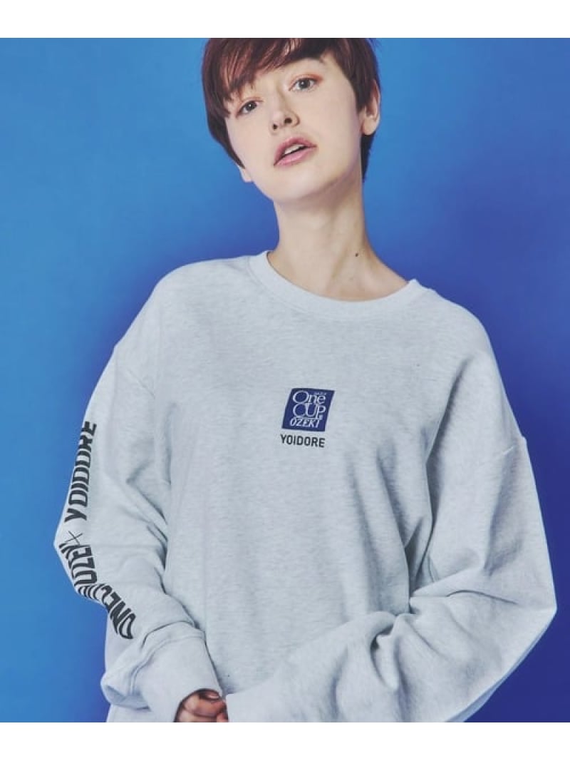 YOIDORE/酔いどれ ワンカップ大関コラボ クルーネックスウェット(MENS) SELECT BRANDS ジャックローズ トップス スウェット・トレーナー ブラック【送料無料】[ Fashion]