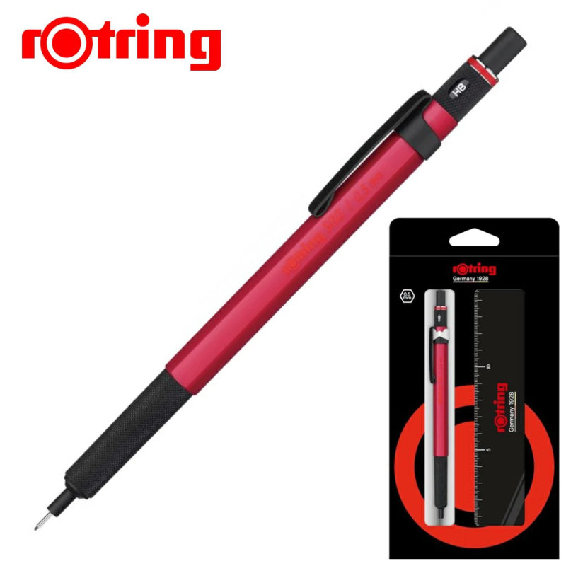 楽天市場】【数量限定】【ネコポスOK】rotring ロットリング 500レッド
