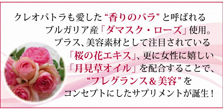 楽天市場 送料無料 ローズサプリ 濃縮生 桜ローズ 30粒入り 臭い対策 ローズの香り 桜のエキス お試し価格 三共サプリ